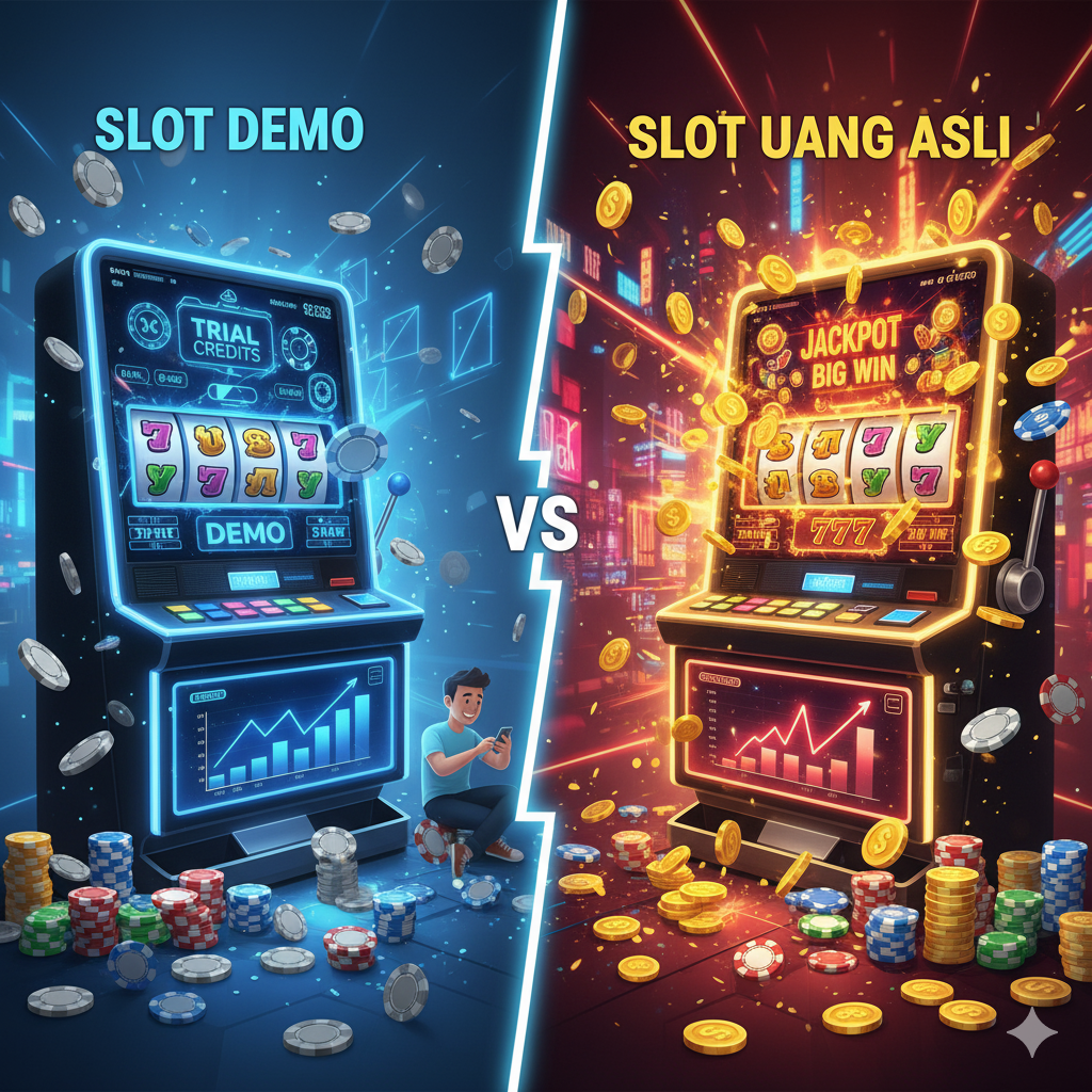 Slot Demo vs Slot Uang Asli: Apa Bedanya dan Kapan Harus Main?